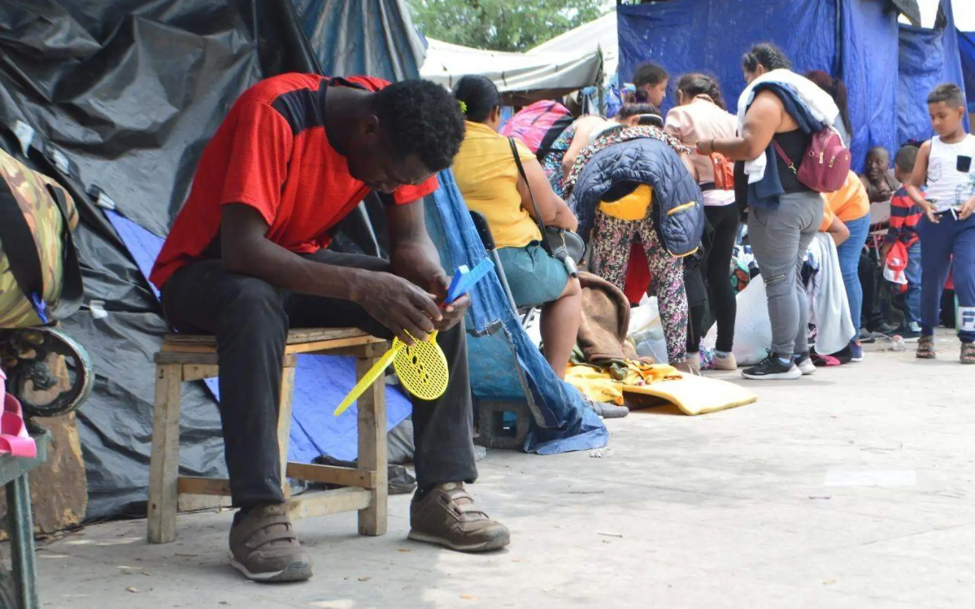 Migrantes saturan refugios en Tamaulipas